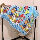 ผ้าห่มเด็ก3.5ฟุตสีฟ้าลูกสุนัข